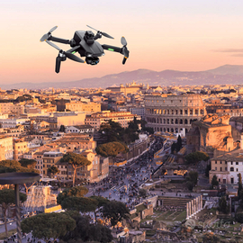 Foto e video con drone