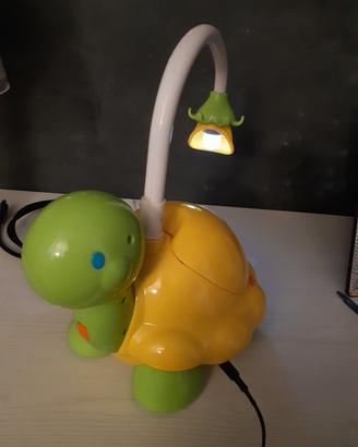 lampada abadjour lettore CD Chicco 