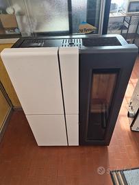 Stufa a pellet Ravelli canalizzabile