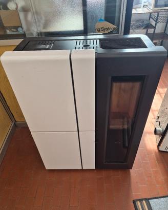 Stufa a pellet Ravelli canalizzabile