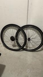 RUOTE DA 28” ANTER. POSTER.COMPLETE PER CITY BIKE