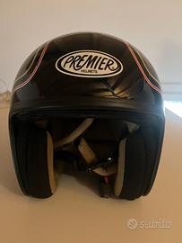 Casco jet Premier stile vintage