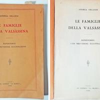 LE FAMIGLIE DELLA VALSASSINA - ORLANDI ANDREA 1932