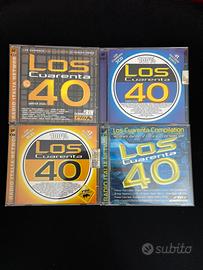 Los Cuarenta 8 CD Originali