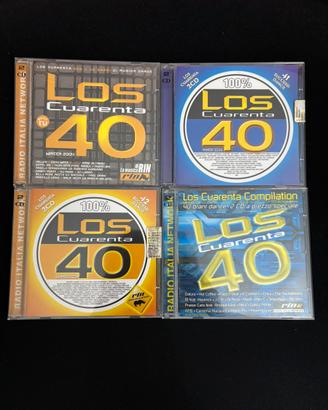 Los Cuarenta 8 CD Originali