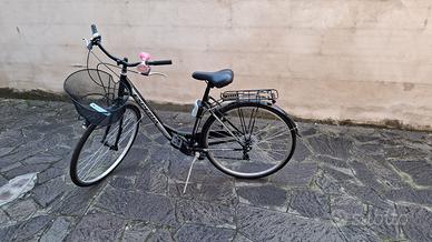 bicicletta con seggiolino