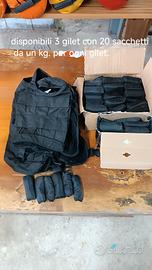gilet zavorrati per crossfit 
