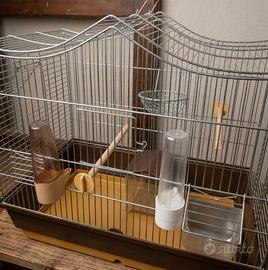 Gabbia per Uccelli a Tetto Ondulato 