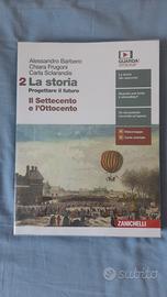 Libro di storia  settecento e l'ottocento