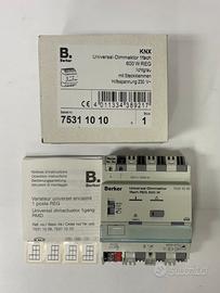 Attuatore dimmer KNX 1x600W LED 1x120W Berker