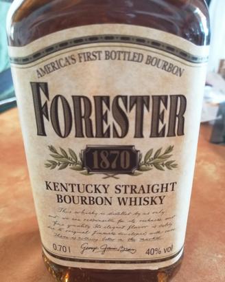 Whisky Forester edizione con fibbia cintura