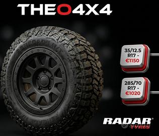 RADAR 35-12,50R17  X WRANGLER ecc...