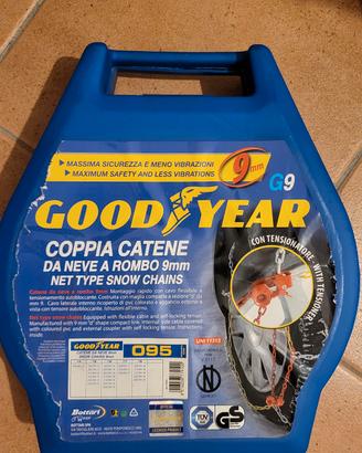 Catene NUOVE  da neve G9 Goodyear 9 mm