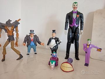 Lotto statuette da collezione DC comics kenner