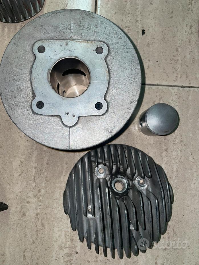 Marmitta Pinasco Bianca Per Vespa 50 Special L N R