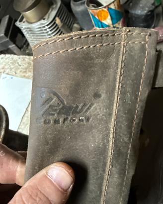 Ghette PERVI in pelle vintage equitazione