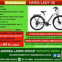 WORLD DIMENSION HAIRA LADY 28 pronta consegna 