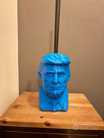 Opera d’arte riproduzione busto Trump