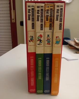 Il meraviglioso mondo di Walt Disney  -  4 volumi 