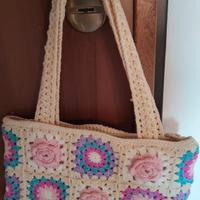 borsa all'uncinetto 