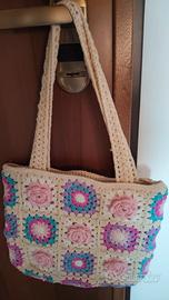 borsa all'uncinetto 