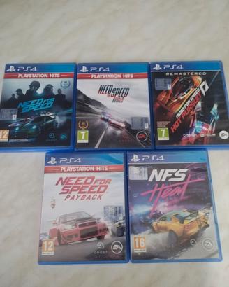 Serie Need For Speed  PS4/PS5