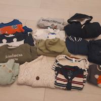 Lotto abbigliamento inverno neonato 6/9 mesi 68 cm