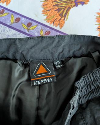 Pantaloni neve e sci ICEPEAK tg 7 -8