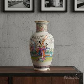 Vaso Vintage Stile Cinese Made in Italy 