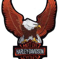 GrandeToppa Patch Harley Davidson, Aquila classico