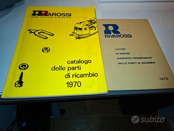 Rivarossi Catalogo parti di ricambio 1970 e listin
