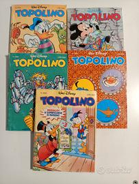 Set 5 fumetti di topolino anno 1994 