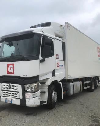 CAMION FRIGO RENAULT T380 CON PEDANA RETRATTILE