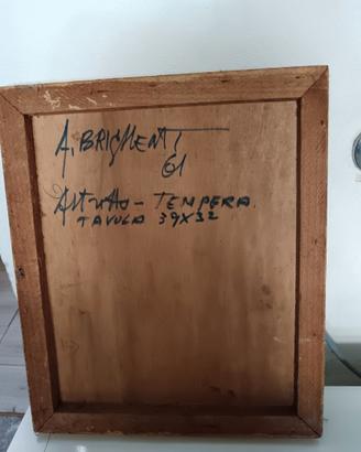Quadro Brighenti Attilio anno 1961