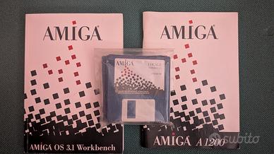 manuals and Disks Workbench Amiga OS 3.1