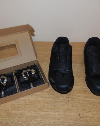 scarpe e pedali da bici tg 41