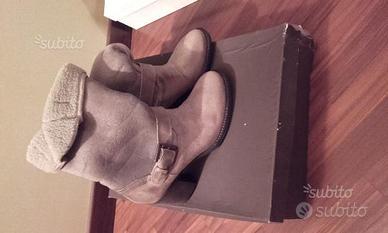 Stivali donna con pelo