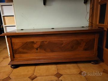 cassapanca legno massello 