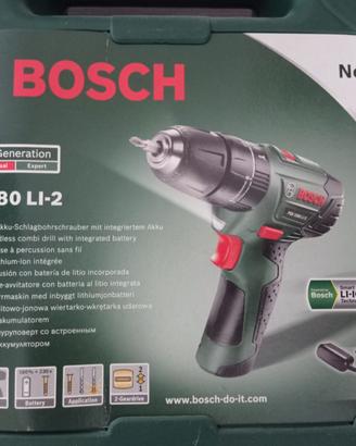 BOSCH PSB 1080 LI TRAPANO AVVITATORE con batteria 