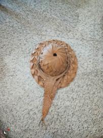 cappello intreccio foglie di palma