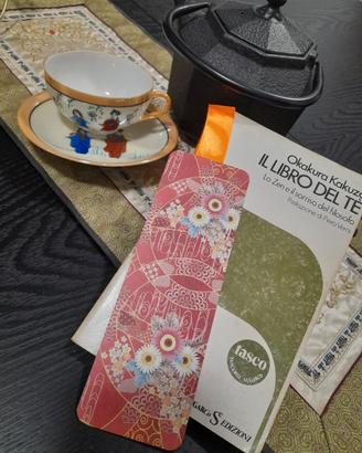 Set Kokoro Libro del Tè Kakuzo'78+Tazza+segnalibro