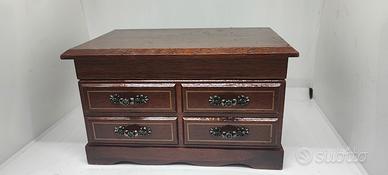 cofanetto portagioie con carillon