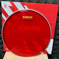 Pelle Batteria Tom Evans Hydraulic Red 13”