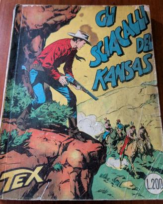 Tex nr. 17 “Gli sciacalli del Kansas"