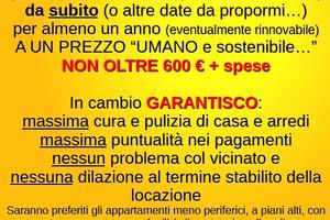 NON fumatore vorrebbe monolocale a Roma