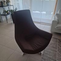 Poltrona girevole Doimo