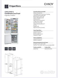 Frigo da incasso Candy