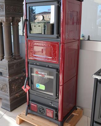 Stufa a Legna La Nordica Nova Forno 5 Stelle