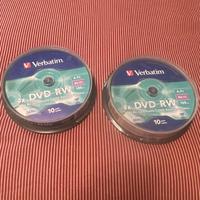 DVD verbatim Vergini RW riscrivibili 20 Pz