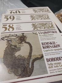 Enciclopedia di musica classica con dischi 33 giri